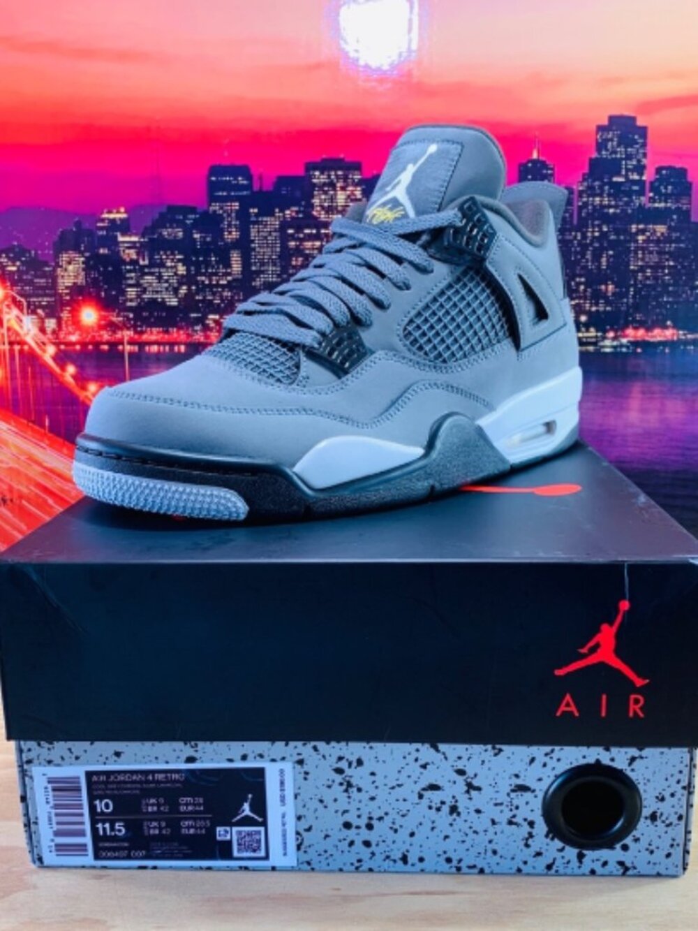 AIR JORDAN 4 RETRO “COOL GREY”